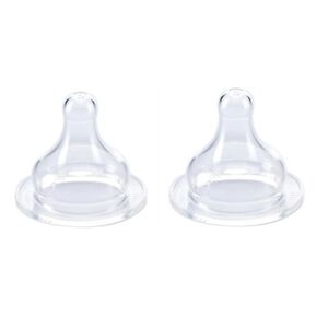 Thermobaby® Tetines anti-coliques silicone debit variable gros biberons lot de 2