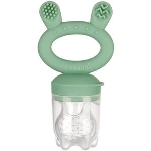 haakaa® Grignoteuse enfant pour fruits housse de congelation vert pois