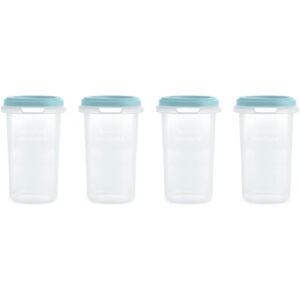 miniland Pots de conservation repas hermisized ocean 330ml lot de 4