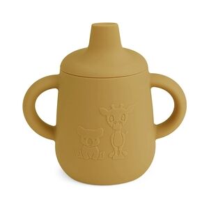 nuuroo Tasse a bec enfant Aiko silicone Dusty yellow 140 ml