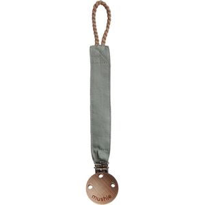 mushie Attache-tetine tissu Roman Green