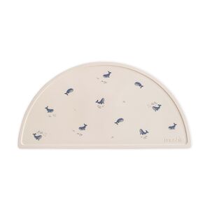 mushie Set de table enfant silicone Whales