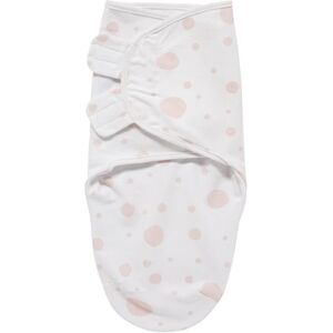 MEYCO Couverture d'emmaillotage bebe uni dots pink