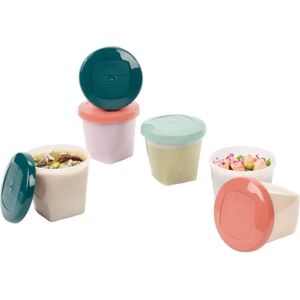 Babymoov BADABULLE Pots de conservation repas bebe Babybols bio 250 ml lot de 6