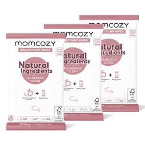 momcozy Lingettes pour tire-lait, 90 pieces (3x30)