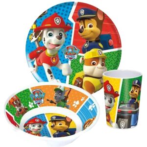 Paw Patrol Set de petit-déjeuner 04-15308-20-11, pour garçon, Set de vaisselle, bleu