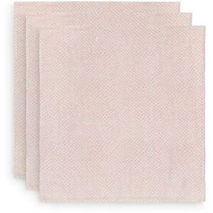 Jollein Lange gaze Coton Small 70x70cm Snake Pale Pink (3 pcs) par Jollein - Langes