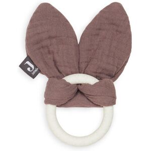 Jollein Anneau de dentition en Silicone Bunny Ears Chataigne - Anneau de dentition