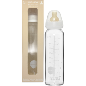 Hevea Biberon en verre 240 ml (1pc) - Biberon en verre