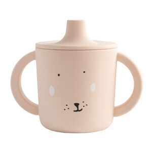 Trixie Tasse d'apprentissage en silicone Mrs Rabbit - Gobelet bébé