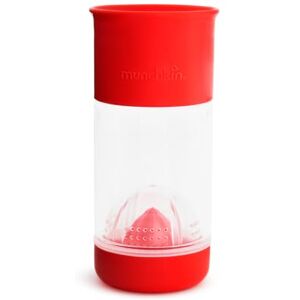 Munchkin Tasse Miracle 360° avec Infuseur à Fruits, 414 ml, rouge - Publicité