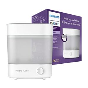 Philips Avent Stérilisateur électrique à vapeur Premium, stérilisation en 10 minutes des biberons (Modèle SCF291/00) - Publicité