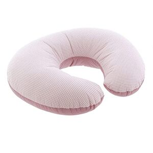 Cambrass Gingham Nursing Pillow Pink - Publicité