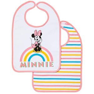 Babycalin Lot de 2 Bavoirs 1er âge scratch, Minnie Mouse - Publicité