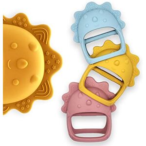 LOU kids LOUKIDS -Anneau de dentition marionnette -certifié CE -silicone alimentaire premium qualité sans BPA -jouet sensoriel apaisant les poussées dentaires -anti mordillage -bébé de 3 mois et + - Publicité