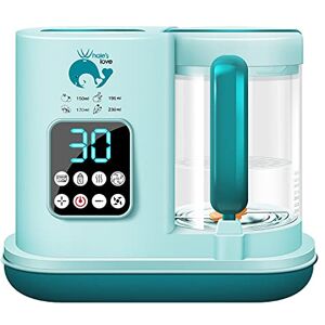 WHALELOVE Cuiseur à vapeur et mixeur pour bébé, cuisson automatique et chauffe-biberon, moulin à nourriture pour bébé avec réservoir d'eau autonettoyant pour aliments purées nourrissons, bébés - Publicité