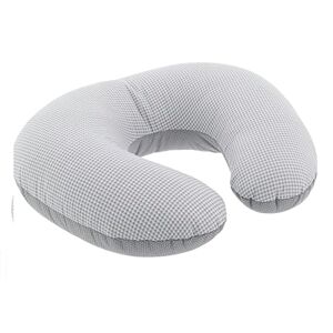 Cambrass Nursing Pillow 53 x 45 x 10 cm Gingham 10 Grey - Publicité