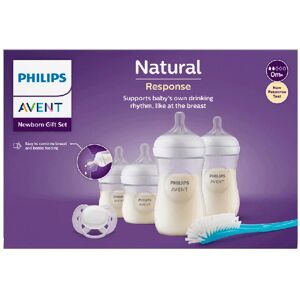 Coffret bébé Naturel Responce 4 biberons neutre