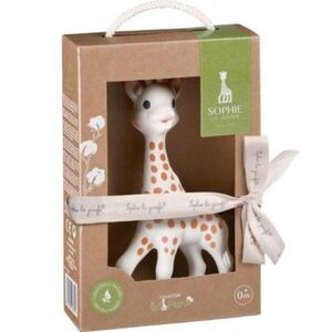 Sophie la girafe en caoutchouc naturel So'pure (18 cm) - Publicité