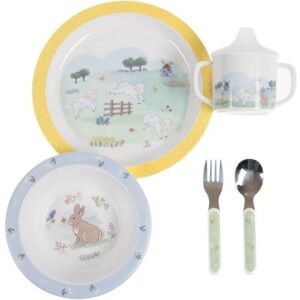 Coffret repas été Louison le mouton (5 pièces)