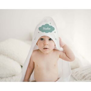 Cadeaux.com Cape de bain Personnalisable - Nuage