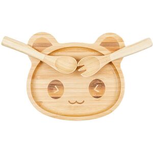 Set Repas Enfant en Bambou Panda Cap Bambou