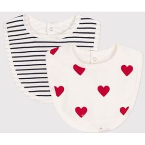 Petit Bateau LOT DE 2 BAVOIRS BÉBÉ EN COTON Variante 2 TU