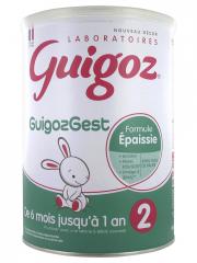 Guigoz GuigozGest 2ème Âge De 6 Mois Jusqu'à 1 An 800 g - Boîte 800 g