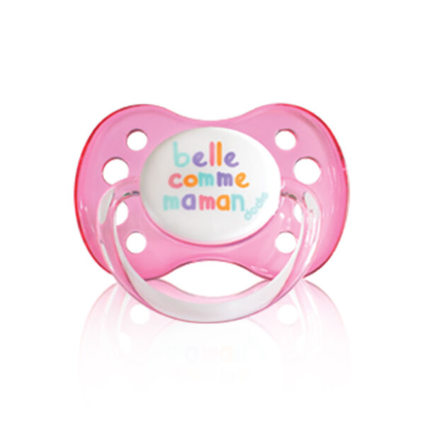 Dodie Sucette Anatomique Silicone Belle Comme Maman Rose 0-6m A20