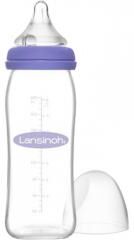 Lansinoh Biberon Verre Natural Wave 240 ml - Boîte 1 biberon de 240 ml