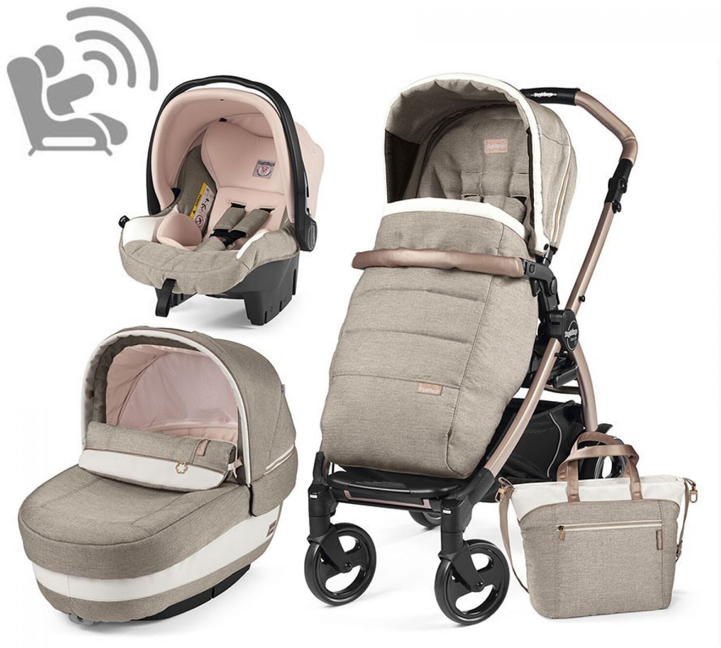 Peg Perego Poussette Trio Peg Perego Book 51 Elite Mon Amour