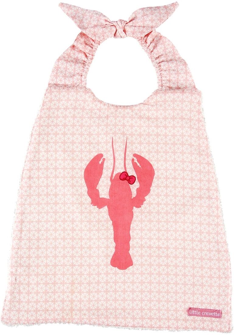 LITTLE CREVETTE Serviette bavoir Homard coquette