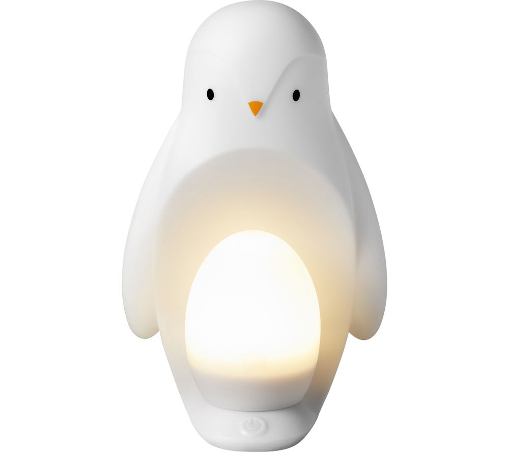 TOMMEE TIPPEE Penguin Night Light - White, White