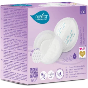 Nuvita Baby Coppette Assorbilatte Monouso per Giorno e Notte