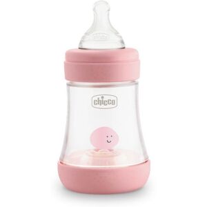 Chicco Perfect 5 - Biberon 0M+ Flusso Lento Capacità 150ml Colore Rosa, 1 Pezzo