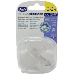 Chicco PhysioForma - Gommottino 100% Silicone Neutro 0-2 Mesi