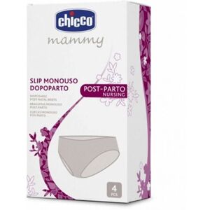 Chicco Mammy - Slip Monouso Dopoparto In Tessuto Non Tessuto Taglia 4, 4 Pezzi