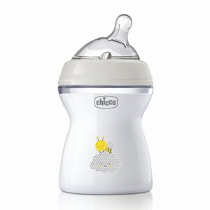 Chicco Natural Feeling - Biberon 2M+ Capacità 250ml Flusso Medio, 1 Pezzo