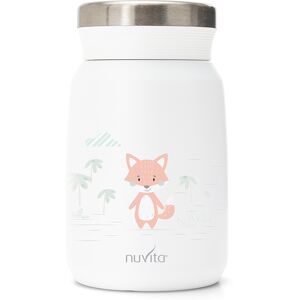 Nuvita Contenitore Termico Acciaio Inox Cibi Liquidi/Solidi Bianco 500 ml