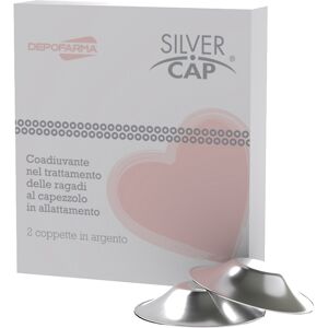 Depofarma Silver Cap Coppette Copricapezzoli in Argento 2 Pezzi