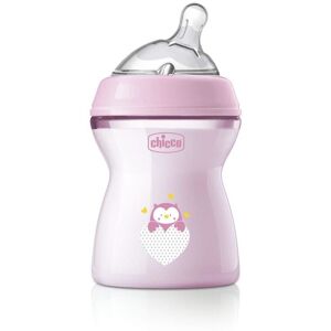 Chicco Biberon Natural Feel Pp 2 Mesi+ 250 ml Rosa