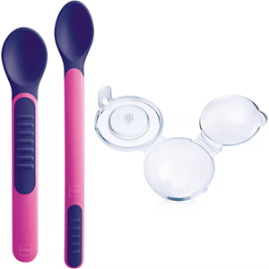 Mam Heat Sensitive Spoons&Cover Femmina