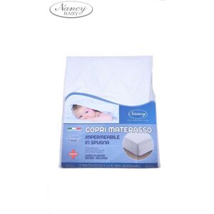 NANCY BABY Traversa Igienica Impermeabile Art 05 Colore Foto Misura 120x60 BIANCO 120X60