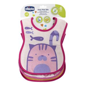 Chicco Bavaglin Ch 163011 Pap6m+rosa/ve