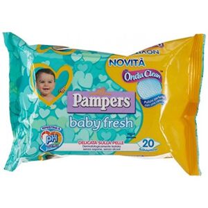 Fater spa Pampers Baby Fresh 30% + Consistente 20 Pezzi