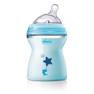 Chicco Ch Bib Nat-Feel 2m+ Boy 250ml