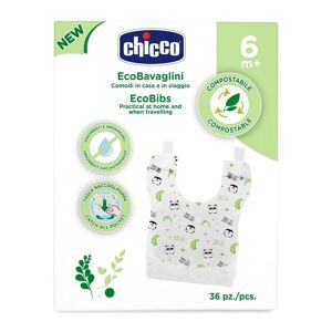 Chicco Bavaglini Monouso Compostabili 36 Pezzi