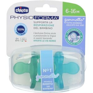 Chicco Gommotto Silicone Boy 6-16 Mesi 2 Pezzi