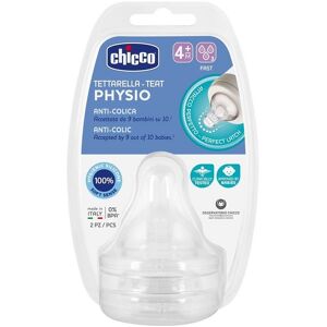 Chicco Tettarella Silicone Perfect 5 4 Mesi 3 Fori 2 Pezzi