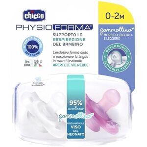 Chicco Gommottino Girl Silicone 0-2 Mesi 2 Pezzi